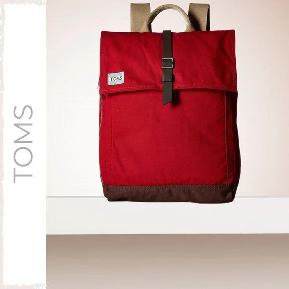 Toms | Bags | Toms Chili Utility Canvas Trekker Laptop  display picture 1